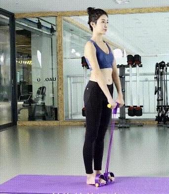 孙俪健身房运动_房孙俪_孙俪的健身视频